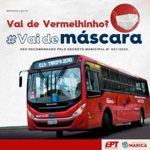 Vai de Vermelhinho? #VaideMáscara