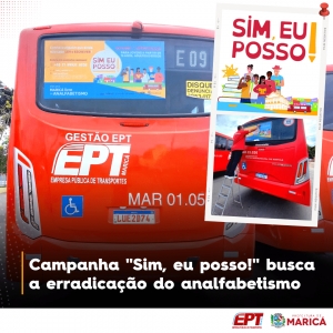 Campanha &quot;Sim, eu posso!&quot; busca a erradicação do analfabetismo