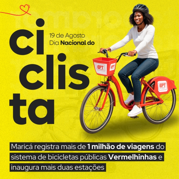EPT Maricá Comemora o Dia do Ciclista e 1 Milhão de Viagens nas Vermelhinhas