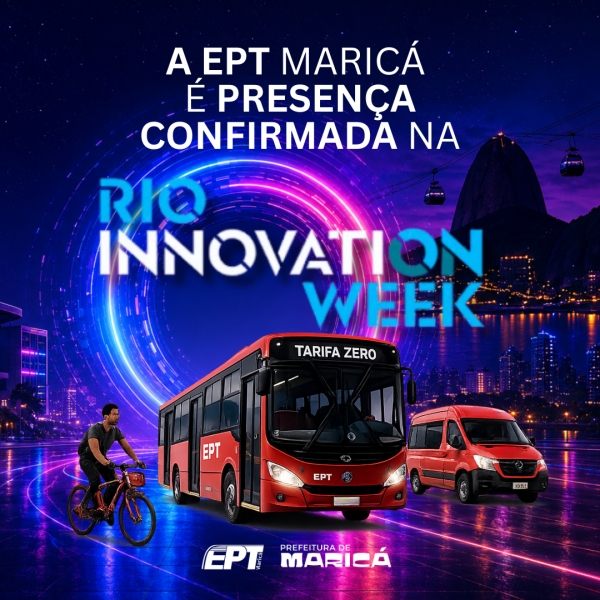 EPT leva a experiência de Maricá em mobilidade sustentável à Rio Innovation Week 2026