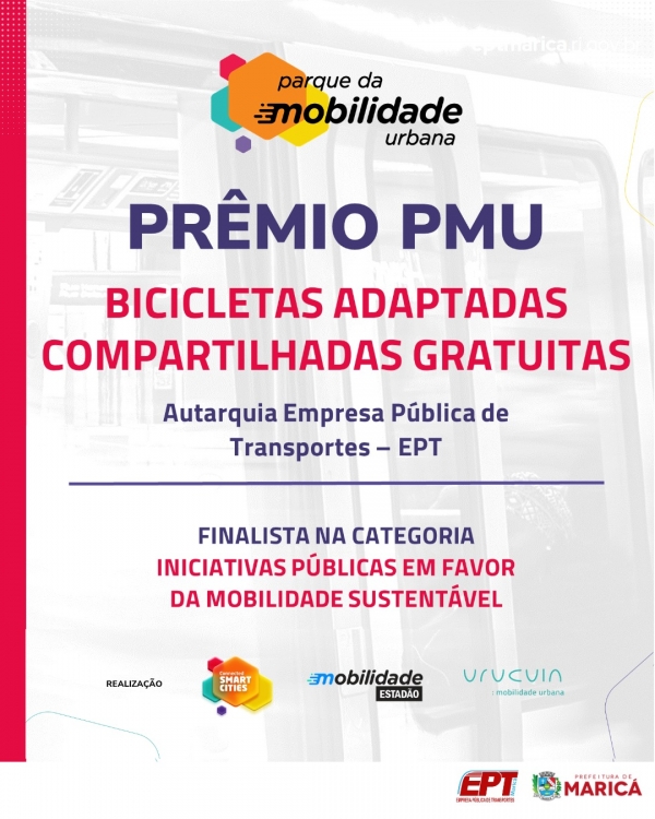 EPT é finalista do Prêmio Parque da Mobilidade Urbana
