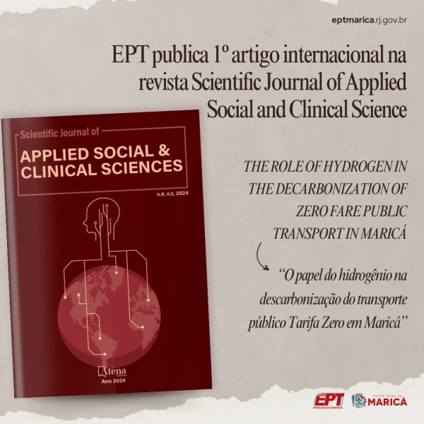EPT publica primeiro artigo internacional na revista Scientific Journal of Applied Social and Clinical Science