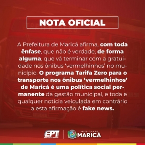 Nota Oficial