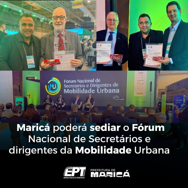 Maricá apresenta proposta para sediar o Fórum Nacional de Mobilidade Urbana em 2026