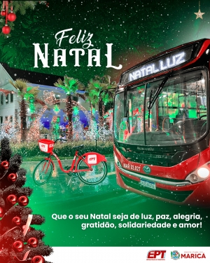 A EPT deseja a todos um Natal de muita luz, paz, alegria, gratidão, amor e solidariedade!