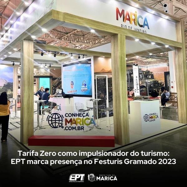 Tarifa Zero como impulsionador do turismo: EPT marca presença no Festuris Gramado 2023