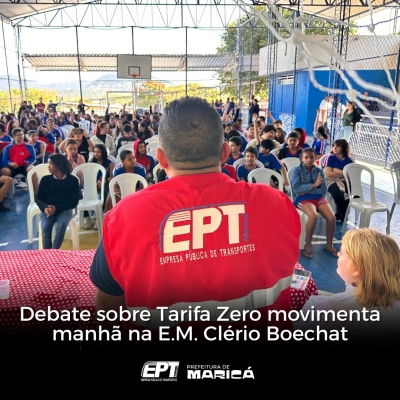 Tarifa Zero na Escola Municipal Clério Boechat
