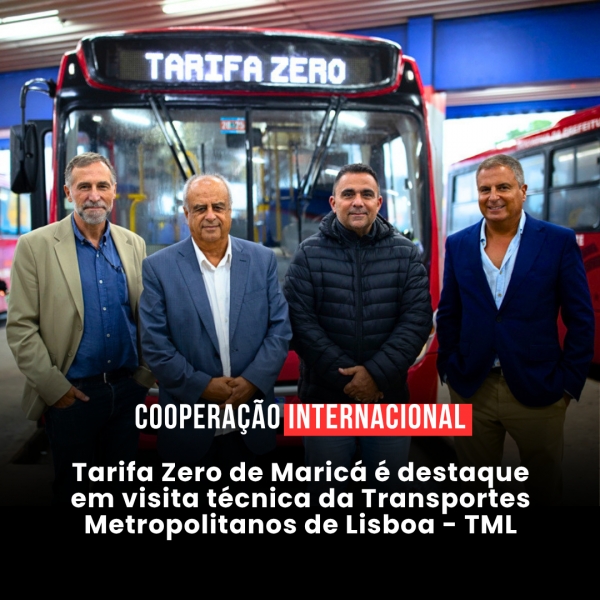 Representantes portugueses conheceram a operação dos ônibus, vans e bicicletas gratuitas e trocaram experiências sobre planejamento, tecnologia e políticas públicas de mobilidade