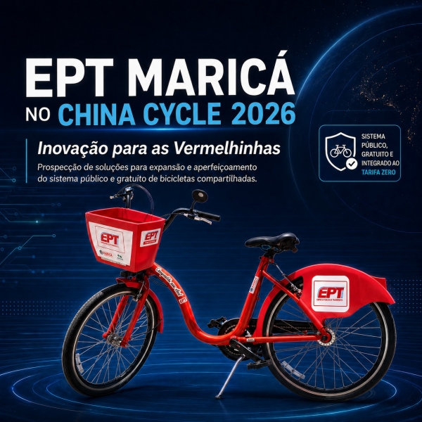 EPT Maricá participa de agenda técnica no China Cycle 2026 para buscar soluções de inovação para as Vermelhinhas