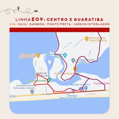 EPT amplia itinerário da linha E09 até Guaratiba