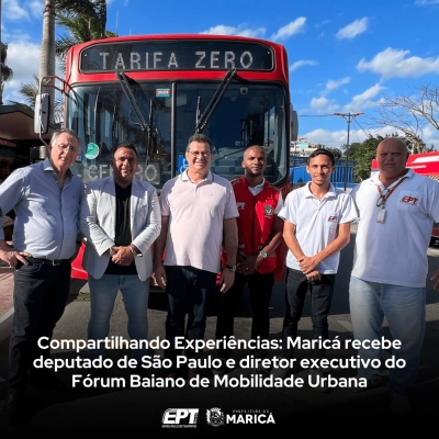 Compartilhando Experiências: Maricá recebe deputado de São Paulo e diretor executivo do Fórum Baiano de Mobilidade Urbana