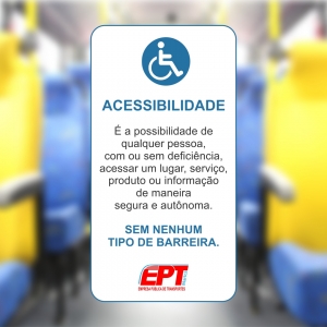 Acessibilidade: direito de todos!