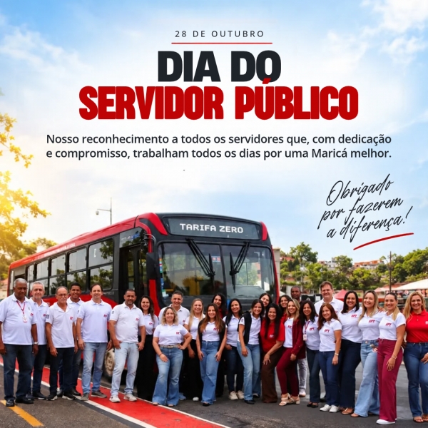 EPT celebra Dia do Servidor Público e reconhece dedicação de quem faz a mobilidade de Maricá acontecer